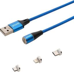 Kabel USB Savio USB-A - USB-C