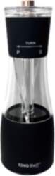 KINGHoff Black Salt and Pepper Grinder