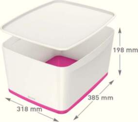 Leitz MyBox Storage tray Rectangular Acrylonitrile
