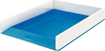 Leitz WOW Polystyrene Blue, Metallic 53611036