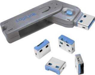 LOGILINK AU0053 USB-C port blocker 10x