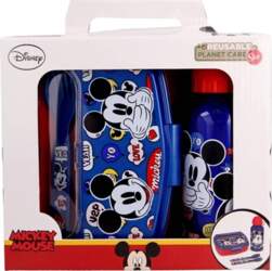 Mickey Mouse - Zestaw lunchbox, bidon