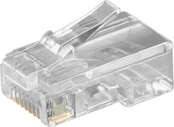 TecLine RJ45 Plug for Flat Cable