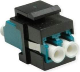 Roline Fiber Optic Keystone Jack, LC/LC