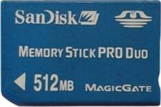 Sandisk Memory Stick Pro Duo Magicgate