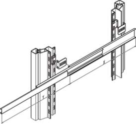 Schroff Mounting Kit for Telescopic Slide