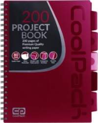 Spiral note book A4 Coolpack Red