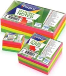 Sticky Notes Forpus, Neon, 75x75mm, assorted