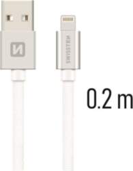 Swissten Textile Fast Charge 3A Lightning