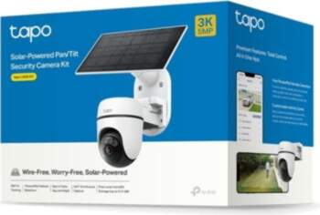 TP-LINK | Solar-Powered Pan/Tilt Security Camera