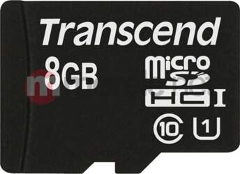 Transcend microSDHC 8GB Class 10 UHS-I