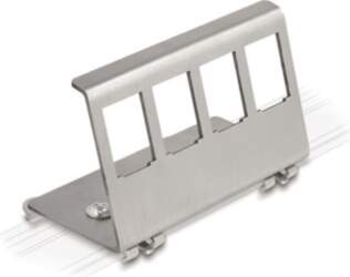 Value DIN Rail Adapter, empty, 4x