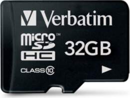 Verbatim microSDHC 32GB Class 10 UHS-I