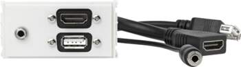 VivoLink Panel cienny HDMI + USB-A
