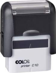 Zīmogs COLOP Printer C10, melns korpuss