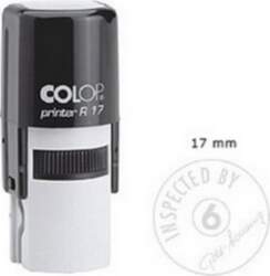 Zīmogs COLOP Printer R17, melns korpuss
