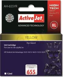 Activejet AH-655YR ink (replacement for HP
