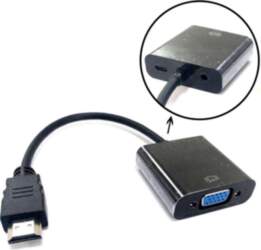 Adapter AV MicroConnect HDMI - D-Sub