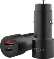 FIXED USB-C/USB-A Car Charger, 63W, PD