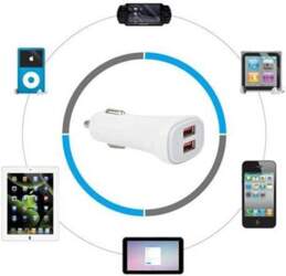 Adowarka Techly 2x USB-A 2.4
