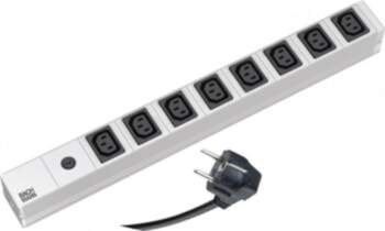 Bachmann 19" socket strip 8x C13