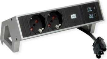 Bachmann DESK2 2xP40 1xUSB A/C 22W