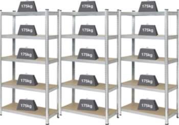 Basetech Basetech 2142910 Reol til tunge