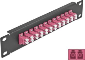 Delock 10" Fiber Optic Patch Panel