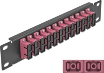 Delock 10" Fiber Optic Patch Panel