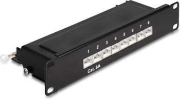 Delock 10" Patch Panel 8 port