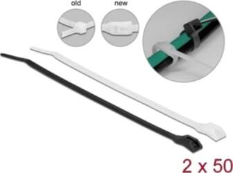 Delock Cable tie with flat head