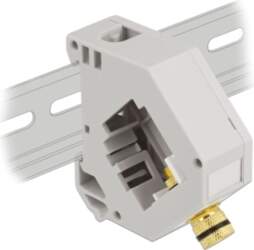 Delock DIN rail Adapter with Keystone