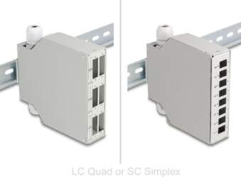 Delock Fiber Optic Patch Panel 6