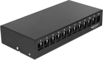 Delock Keystone Patch Panel 12 Port