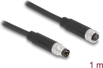 Delock M8 A-coded 4 pin Cable