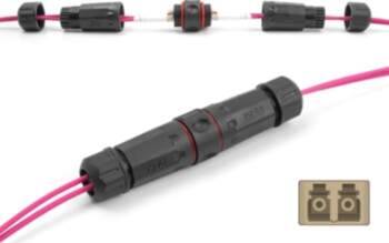 Delock Optical Fiber Cable Connector LC