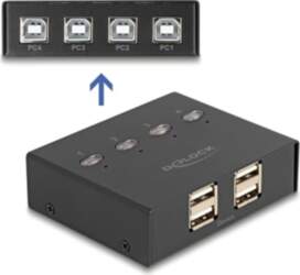 Delock USB 2.0 Switch 4