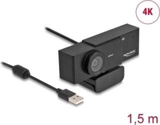 Delock USB UHD Webcam with microphone