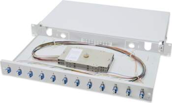 Digitus Fiber Optic Splice Box, Equipped