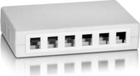 Equip 12-Port Keystone Jack Surface Mount