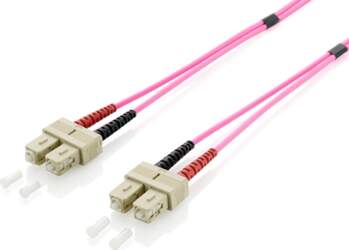 Equip SC/SC Fiber Optic Patch Cable