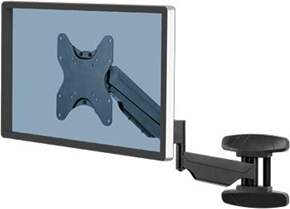 Fellowes Single Monitor Arm Wall Mount