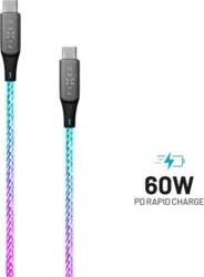 Fixed | Glowing Charging Cable USB-C/USB-C