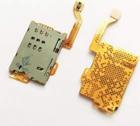 Flex prieks Nokia C7 Sim card
