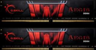 G.Skill Aegis F4-2666C19D-32GIS memory module