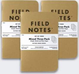 HP Notes Field Notes Original Kraft