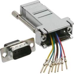 InLine Adapter 9 Pin Sub-D mski