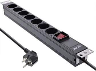 InLine InLine® 19" socket strip, 7-way