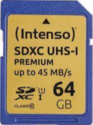 Intenso SDXC Card 64GB Class 10