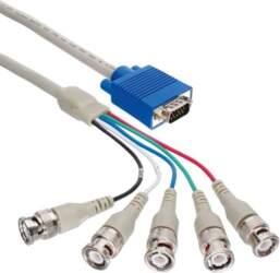 Kabel InLine D-Sub (VGA) - BNC